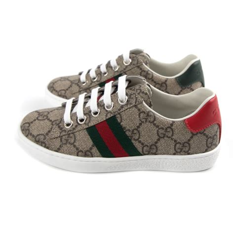 gucci brown trainers|gucci trainers sale uk.